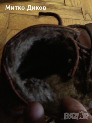 Зимни обувки-женски Стар №37естествена кожа с подплата, снимка 9 - Дамски боти - 23719462