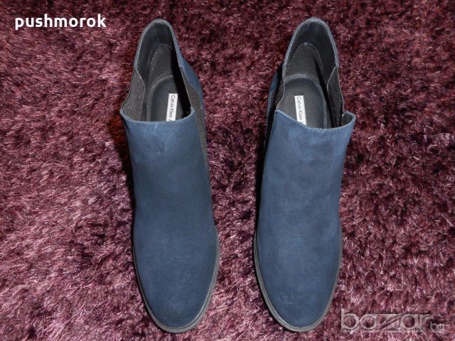 Calvin Klein Jeans Sydney suede, снимка 4 - Дамски боти - 19989844