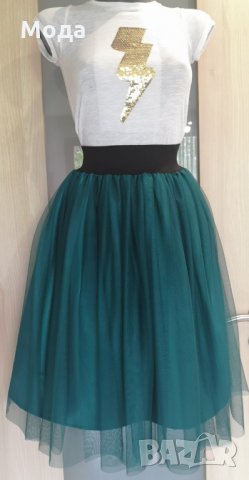 Пола от мек тюл ПО ВАШИ РАЗМЕРИ Ново!, снимка 6 - Поли - 21355907