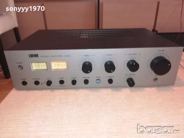 loewe a-100 stereo amplifier-внос швеицария, снимка 11 - Ресийвъри, усилватели, смесителни пултове - 20255992