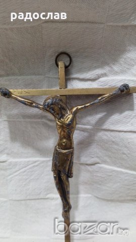 Бронзов кръст №10-11, снимка 2 - Антикварни и старинни предмети - 20286935