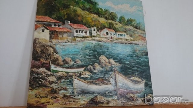 картина масло ивайло узунов 2003г, снимка 4 - Картини - 21181410