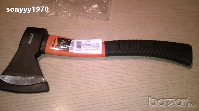 Яка брадва с фибро дръжка и гумена ръкохватка 40/15см/600гр, снимка 9 - Градински инструменти - 16367882