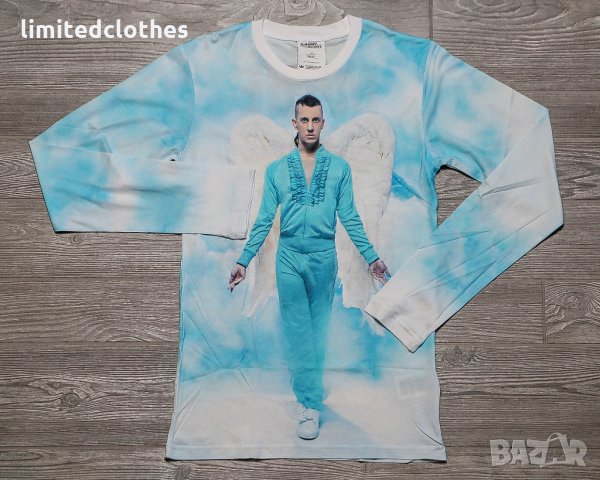 ADIDAS ORIGINALS JEREMY SCOTT ANGEL MADE IN HEAVEN Унисекс (Мъжка / Дамска ) Блуза size XS / S, снимка 3 - Блузи с дълъг ръкав и пуловери - 23746025