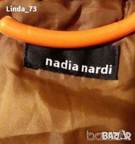 Дам.яке-"Nadia Nardi"-цвят-кафяво-бакърен. Закупено от Италия., снимка 4 - Якета - 23521503