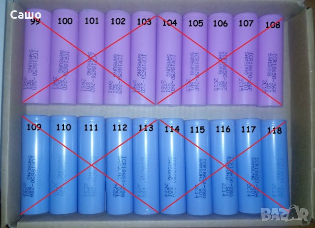 18650 Li-Ion (Литиево-йонни) акумулаторни батерии, снимка 9 - Друга електроника - 17034001