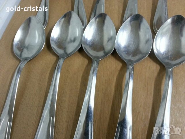 Българска алпака лъжици , снимка 3 - Антикварни и старинни предмети - 22109021