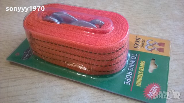 въже 3тона-за теглене с куки-ново, снимка 2 - Аксесоари и консумативи - 23410343