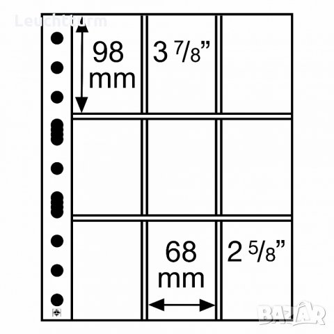 листи за банкноти и картички за албуми Grande - меки 50 броя, снимка 7 - Нумизматика и бонистика - 25135839