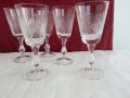  кристални чаши за вино ракия уиски коняк , снимка 8