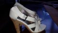 Дамски сандали с ток, снимка 1 - Сандали - 21516939