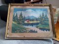 Стара рисувана картина, снимка 1
