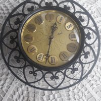 Стар Стенен часовник- Янтар, снимка 13 - Антикварни и старинни предмети - 24310369
