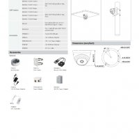 4В1: AHD HD-CVI HD-TVI PAL DAHUA DH-HAC-T1A21-0360 2 Mегапикселова IR 20 Метра Камера Cruiser ISP, снимка 4 - HD камери - 25212687