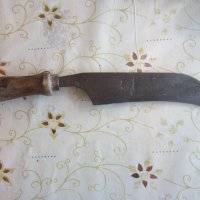 Стар немски сатър мачете нож брадва 19 век, снимка 2 - Колекции - 25591581