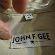 мъжка риза JohnF.Gee, USA, американска, каубой, размер, L, снимка 3 - Ризи - 11480020