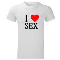 забавни тениски "Аз обичам...", снимка 1 - Тениски - 13785097