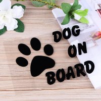 Куче на борда / Dog on Board - Черен, снимка 4 - Аксесоари и консумативи - 26070112