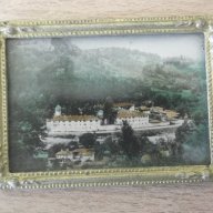 № 617 стара малка / мини снимка с рамка - манастир, снимка 2 - Други - 9255617