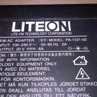 Liteon ac adapter 20v/6amp-здрав адаптор-внос швеицария, снимка 5 - Кабели и адаптери - 14885117