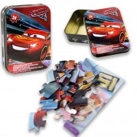 Пъзел 3D CARS 3 Метална кутия., снимка 1 - Образователни игри - 22936301