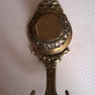 стара бронзова/месингова/ закачалка, снимка 1 - Антикварни и старинни предмети - 13831642