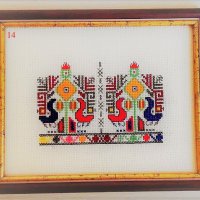 Българска шевица 1 bulgarian embroidery, снимка 14 - Гоблени - 18435402