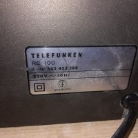 telefunken rc100 metal cassette deck-внос швеицария, снимка 16 - Декове - 20487247