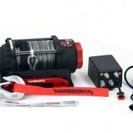 Лебедка за ATV и UTV със синтетично въже KangarooWinch K 4500 SR (2040kg) PowerWinch -НОВА, снимка 5 - Аксесоари и консумативи - 17286023