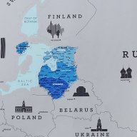 1203 Скреч карта на Европа, снимка 5 - Екзотични дестинации - 17422586