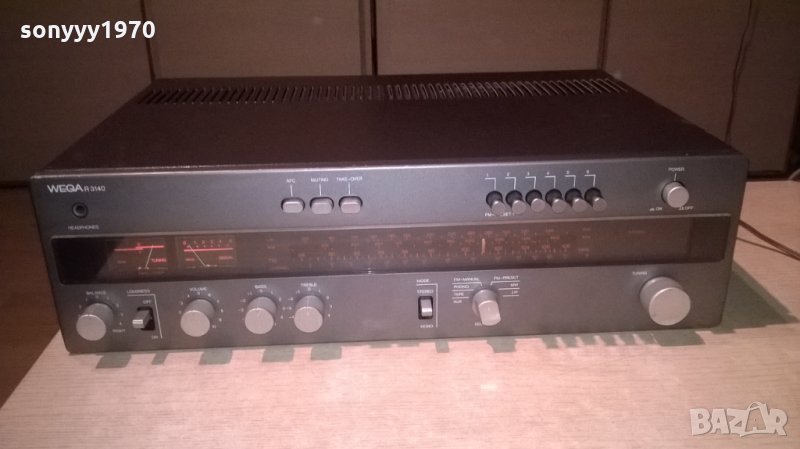 wega r3140 stereo receiver-made in germany, снимка 1