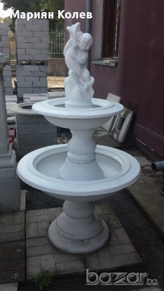 Фонтан от бетон, снимка 1