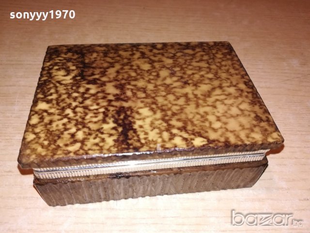 красива кутия за бижута-14х10х6см-внос швеицария, снимка 3 - Антикварни и старинни предмети - 20291385