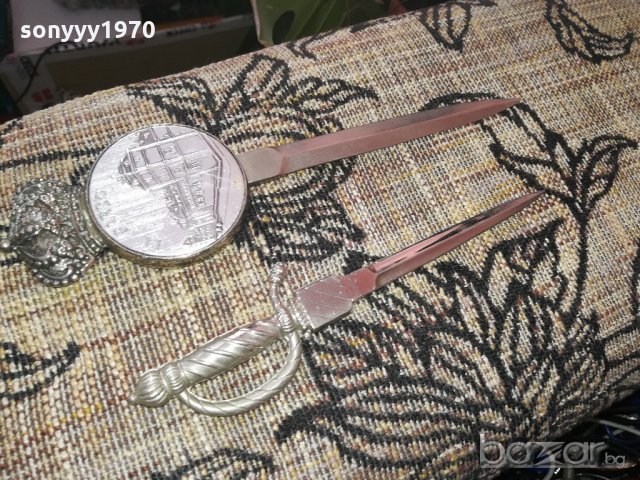 ретро колекция 2 ножа-внос швеицария-21 и 17см, снимка 9 - Антикварни и старинни предмети - 21104958