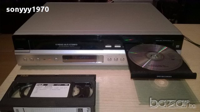 Philips dvdr3430v/31 dvd/video recorder-хи фи-внос швеицария, снимка 3 - Ресийвъри, усилватели, смесителни пултове - 16592083