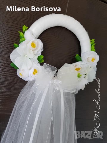 сватбена украса за врата, снимка 5 - Декорация - 22543610