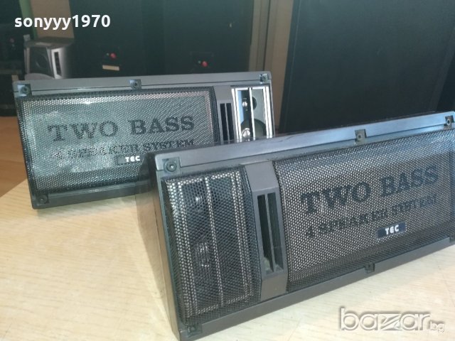 tec 8118al two bass-2x100w-28х15х13см-внос швеицария, снимка 4 - Тонколони - 20963608