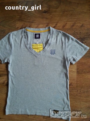 G-star CM Logo V T  - мъжка тениска, снимка 3 - Тениски - 17336258