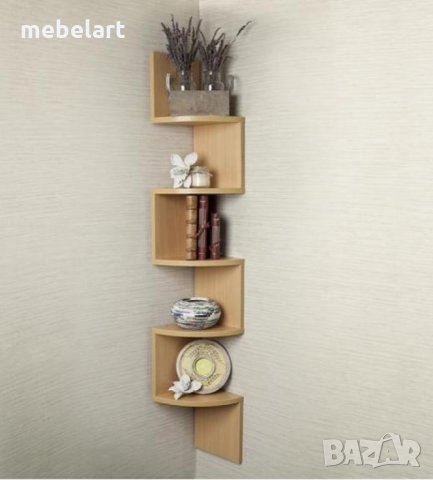 Етажерка за ъгъл - Дъб сонома