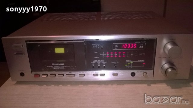 pioneer rx-30 cassette receiver-made in japan-внос франция, снимка 10 - Ресийвъри, усилватели, смесителни пултове - 19246218