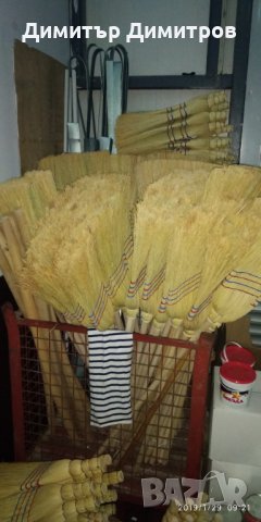 Метли с дръжка и обикновени, снимка 3 - Градинска техника - 24178057