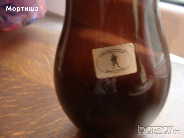  Винтидж кристална ваза, снимка 4 - Вази - 18466198