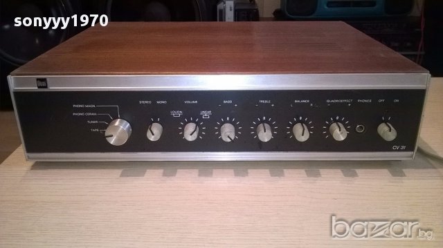 dual cv31 amplifier-made in germany-внос SWISS, снимка 2 - Ресийвъри, усилватели, смесителни пултове - 14244476