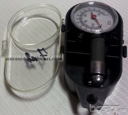 Манометър - метален, снимка 2 - Аксесоари и консумативи - 8224265
