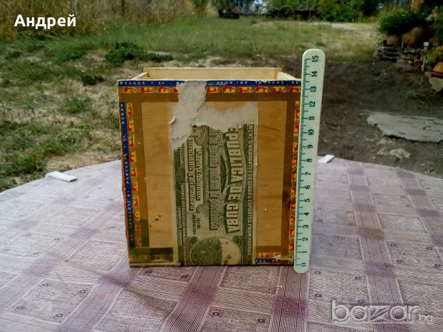Кутия от Хавански пури, снимка 7 - Антикварни и старинни предмети - 19396969