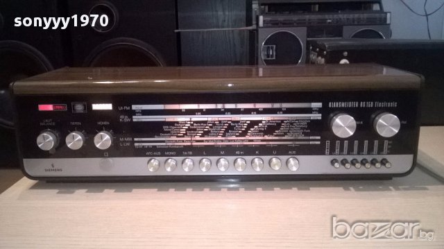 Siemens rs150-hifi receiver-germany-ретро-внос швеицария, снимка 2 - Ресийвъри, усилватели, смесителни пултове - 14946106