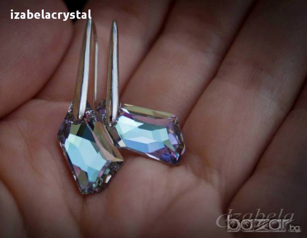 SWAROVSKI  Комплект Сваровски ''De-Art Pendant'' Crystals from SWAROVSKI ®, снимка 4 - Бижутерийни комплекти - 11369063