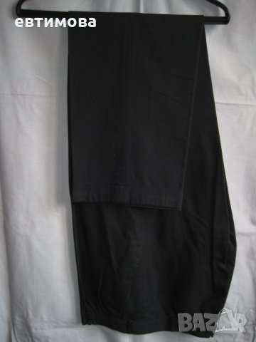 Мъжки костюм, черен, памук, 46 (S), снимка 3 - Костюми - 21855658