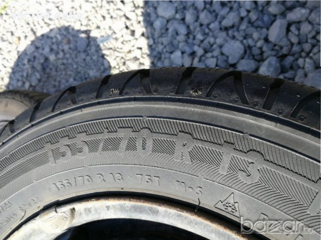 155/70/13 гуми зимни с джанти 4Х100, снимка 4 - Гуми и джанти - 20125143