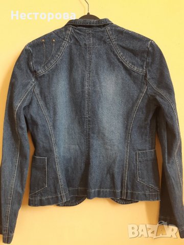 дънково сако , снимка 3 - Сака - 23133649